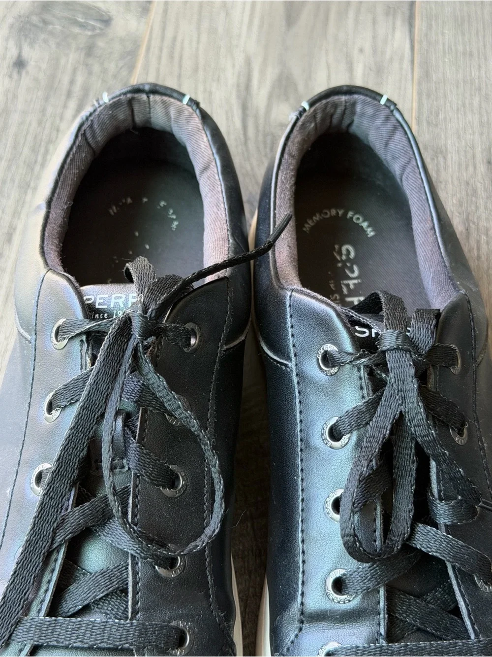 Modern Sperry Topsider Charter Lace Up Memory Foam Sneaker-9.